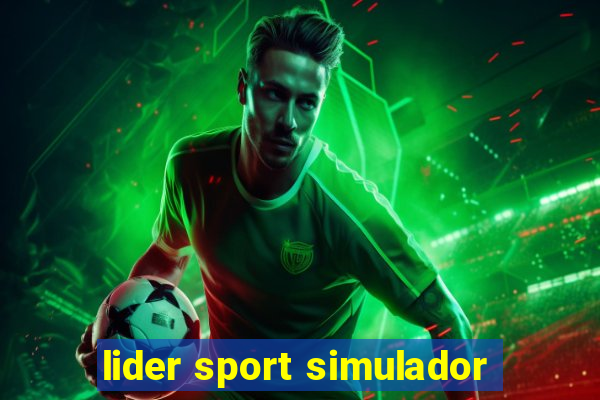 lider sport simulador